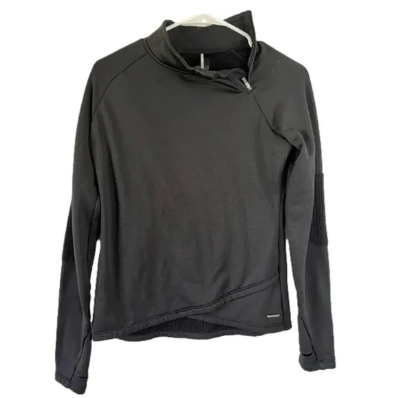 Mondetta Womens Black Side Zip Pullover Athletic Top Size Small - Picture 1 of 6